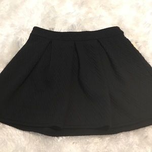 Aeropostale Bethany Mota Black Skater Skirt